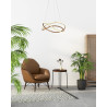Lampa wisząca Rumio PND-23917-GD złota Italux
