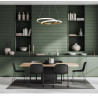 Lampa wisząca Zalto PND-12436-GD złota Italux