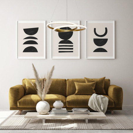 Lampa wisząca Zalto PND-12436-GD złota Italux