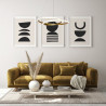 Lampa wisząca Zalto PND-12436-GD złota Italux