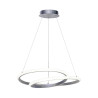 Lampa wisząca Zalto PND-12436-SILV srebrna Italux