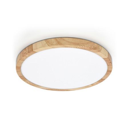 Plafon pojedynczy Alata PLF-72836-300R-24W-WO drewno Italux