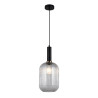 Lampa wisząca pojedyncza Antiola PND-5588-1L-BK+CL czarna Italux