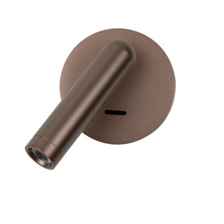Lampka nocna pojedyncza Carda WL-64834-1-CF kawowa Italux