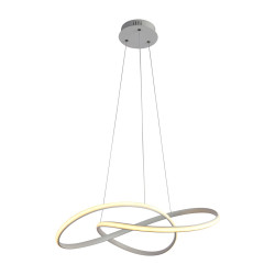 Lampa wisząca pojedyncza Consa PND-19221C-WH biała Italux