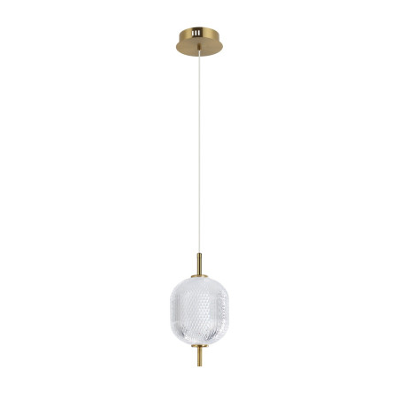 Lampa wisząca pojedyncza Corado PND-81438-1A-GD złota Italux