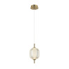 Lampa wisząca pojedyncza Corado PND-81438-1A-GD złota Italux