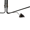 Lampa wisząca potrójna Davis MDE610-3 czarna Italux