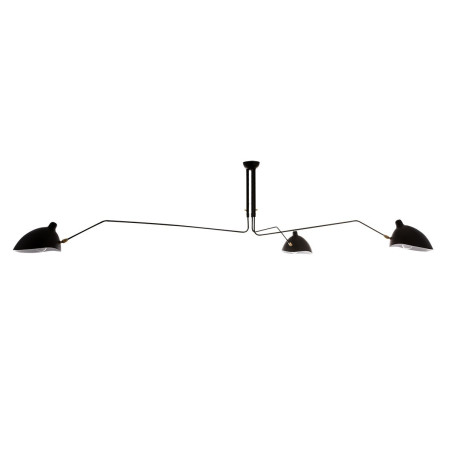 Lampa wisząca potrójna Davis MDE610-3 czarna Italux
