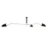 Lampa wisząca potrójna Davis MDE610-3 czarna Italux
