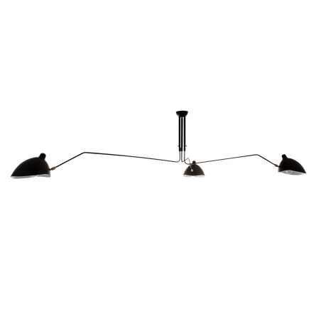 Lampa wisząca potrójna Davis MDE610-3 czarna Italux