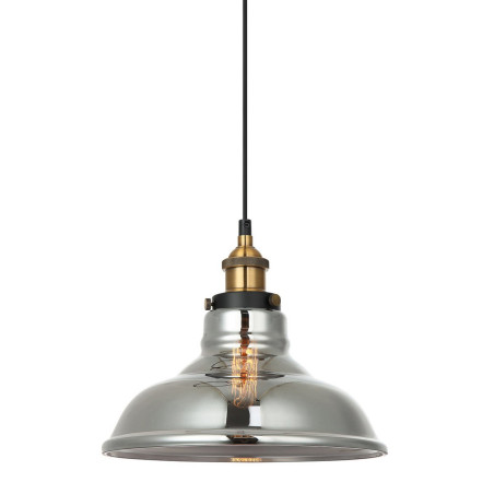 Lampa wisząca pojedyncza Hubert MDM-2381/1 GD+SG czarna Italux