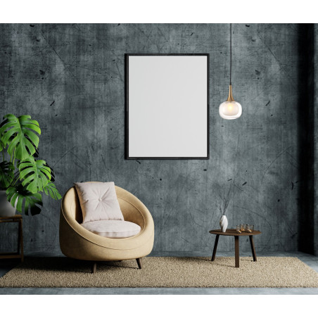 Lampa wisząca pojedyncza Konila PND-99709-1-BRO-CL mosiężna Italux