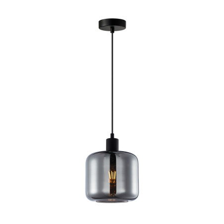 Lampa wisząca pojedyncza Maluna PND-74920-1-BK-SG czarna Italux