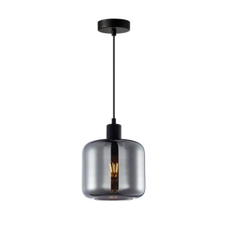 Lampa wisząca pojedyncza Maluna PND-74920-1-BK-SG czarna Italux