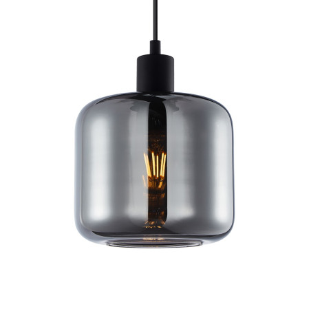 Lampa wisząca pojedyncza Maluna PND-74920-1-BK-SG czarna Italux