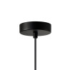 Lampa wisząca pojedyncza Maluna PND-74920-1-BK-SG czarna Italux