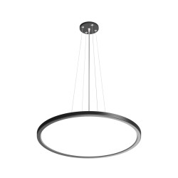 Lampa wisząca Manito PND-72843-400R-32W-BL czarna Italux