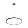 Lampa wisząca Manito PND-72843-400R-32W-BL czarna Italux
