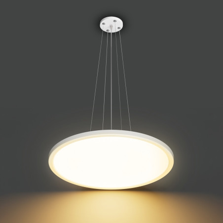 Lampa wisząca Manito PND-72843-480R-36W-WH biała Italux