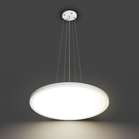 Lampa wisząca Manito PND-72843-480R-36W-WH biała Italux