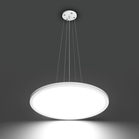 Lampa wisząca Manito PND-72843-480R-36W-WH biała Italux