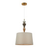 Lampa wisząca pojedyncza Moren PND-84678A-AB brąz antyczny Italux