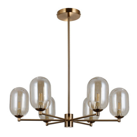 Lampa wisząca 6-punktowa Perano PND-4215-6-HBR brąz antyczny Italux