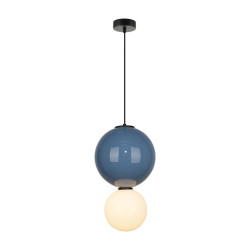 Lampa wisząca Pieve PND-95221-1L-BLU biały mat Italux
