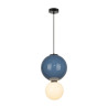 Lampa wisząca Pieve PND-95221-1L-BLU biały mat Italux