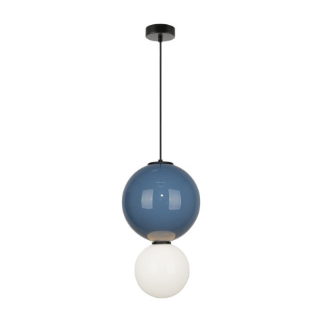 Lampa wisząca Pieve PND-95221-1L-BLU biały mat Italux