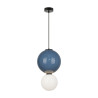 Lampa wisząca Pieve PND-95221-1L-BLU biały mat Italux