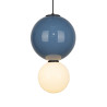 Lampa wisząca Pieve PND-95221-1L-BLU biały mat Italux