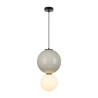 Lampa wisząca Pieve PND-95221-1L-GR biały mat Italux