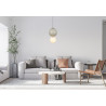 Lampa wisząca Pieve PND-95221-1L-GR biały mat Italux