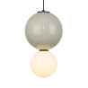Lampa wisząca Pieve PND-95221-1L-GR biały mat Italux