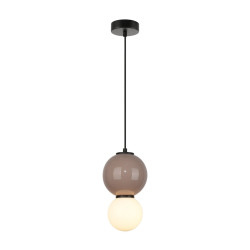 Lampa wisząca Pieve PND-95221-1S-BR biały mat Italux
