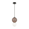 Lampa wisząca Pieve PND-95221-1S-BR biały mat Italux
