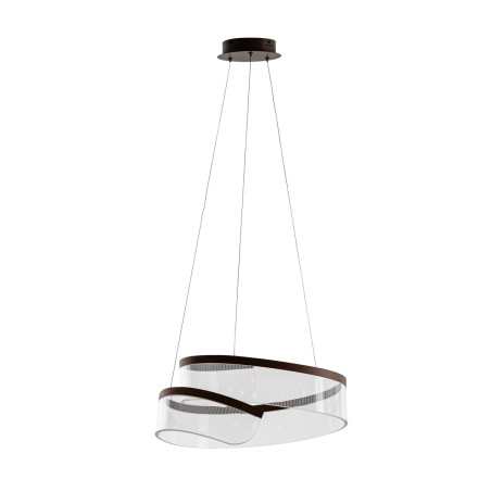 Lampa wisząca Rustin PND-58728-45W-3K kawowa Italux