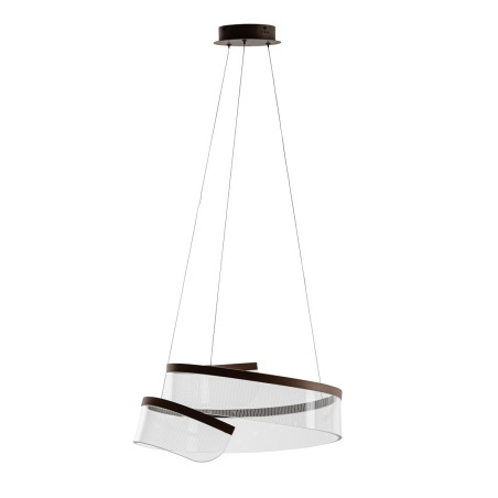 Lampa wisząca Rustin PND-58728-45W-3K kawowa Italux
