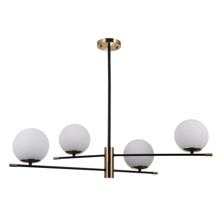 Lampa wisząca poczwórna Stelia PND-43660-4 czarny mat Italux