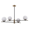 Lampa wisząca poczwórna Stelia PND-43660-4 czarny mat Italux