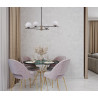 Lampa wisząca poczwórna Stelia PND-43660-4 czarny mat Italux