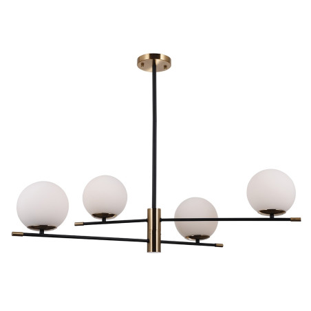 Lampa wisząca poczwórna Stelia PND-43660-4 czarny mat Italux