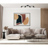 Reflektor poczwórny Tris SPL-46829-4-BK czarny piaskowany Italux