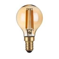 Żarówka LED Edison E14 4W 2200K Dimm Amber 664-P45-DIM-AMB biała Italux