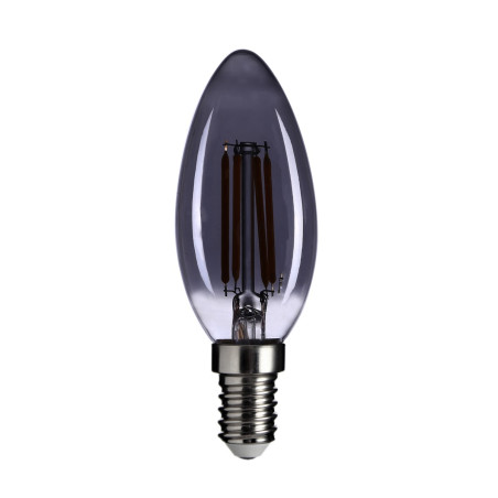 Żarówka LED Edison E14 4W 2200K Dimm Smoke 552-B35-DIM-SM biała Italux
