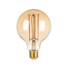 Żarówka LED Edison E27 4W 2200K Dimm Amber 454-G95-DIM-TH-AMB grafitowa Italux
