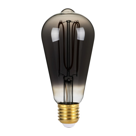 Żarówka LED Edison E27 4W 2200K Dimm Smoke 757-ST64-DIM-TH-SM grafitowa Italux