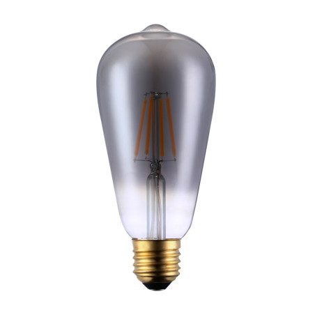 Żarówka LED Edison E27 6W 2200K 3S Dimm Smoke 757-ST64-3DM-SM grafitowa Italux